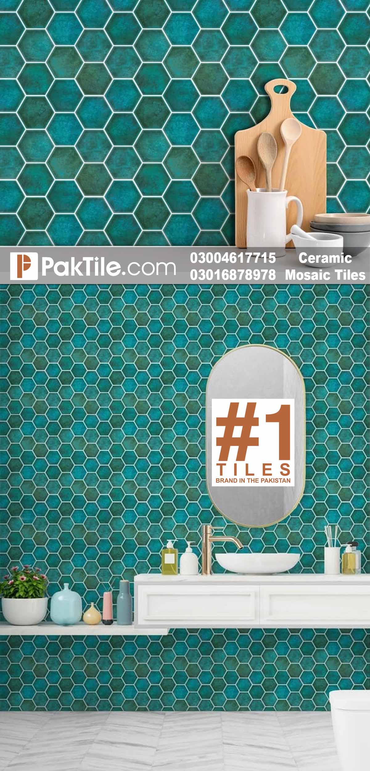 Pak Clay Moroccan Mosaic Glazed Tiles Design