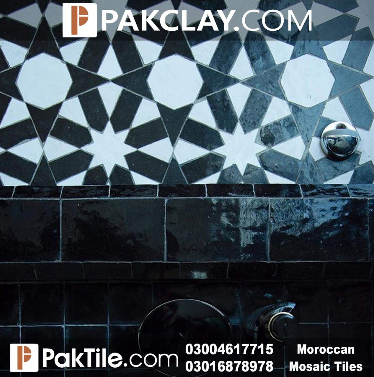 Pak Clay Moroccan Mosaic Tiles in Islamabad