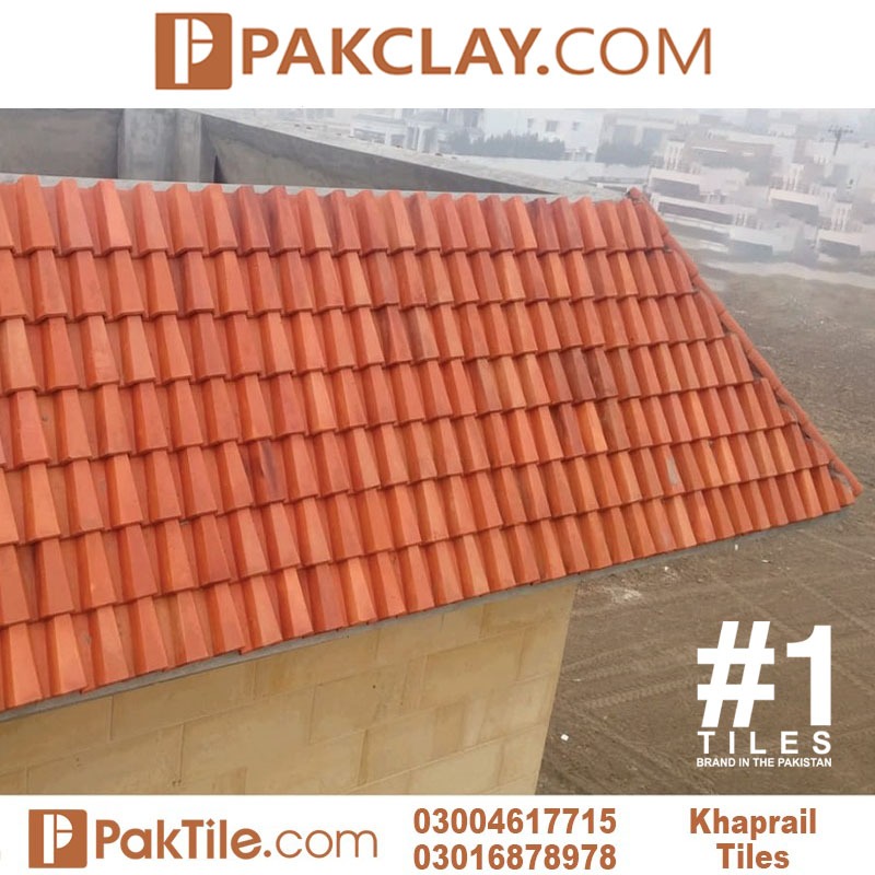 Red Clay Roof Tiles in Pakistan