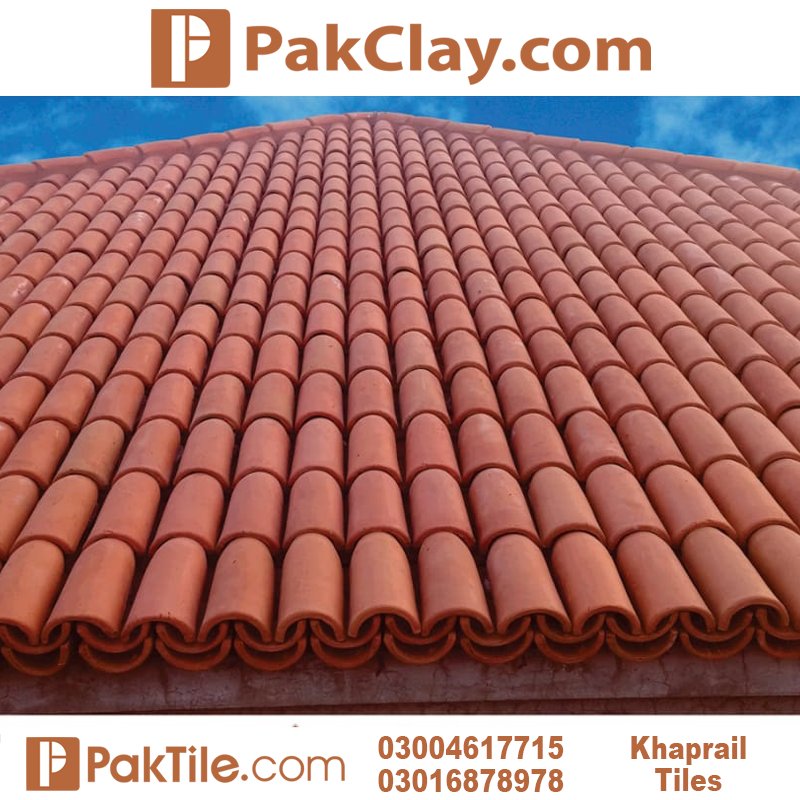 Terracotta Khaprail Tiles Design