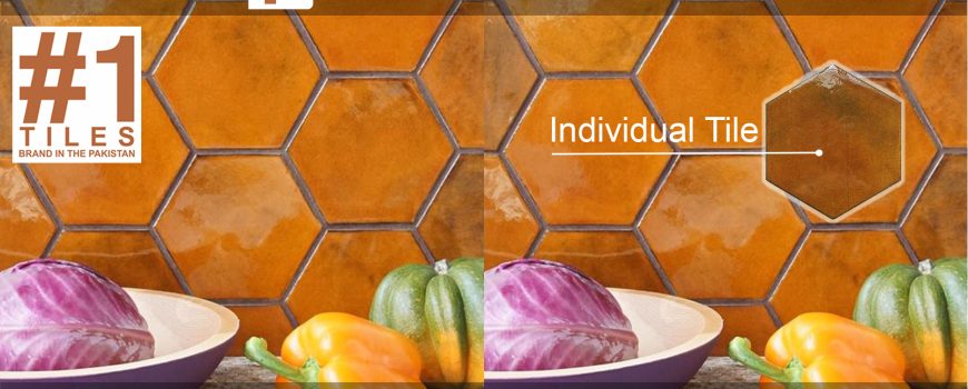 Hexagon Kitchen Ceramic Tiles