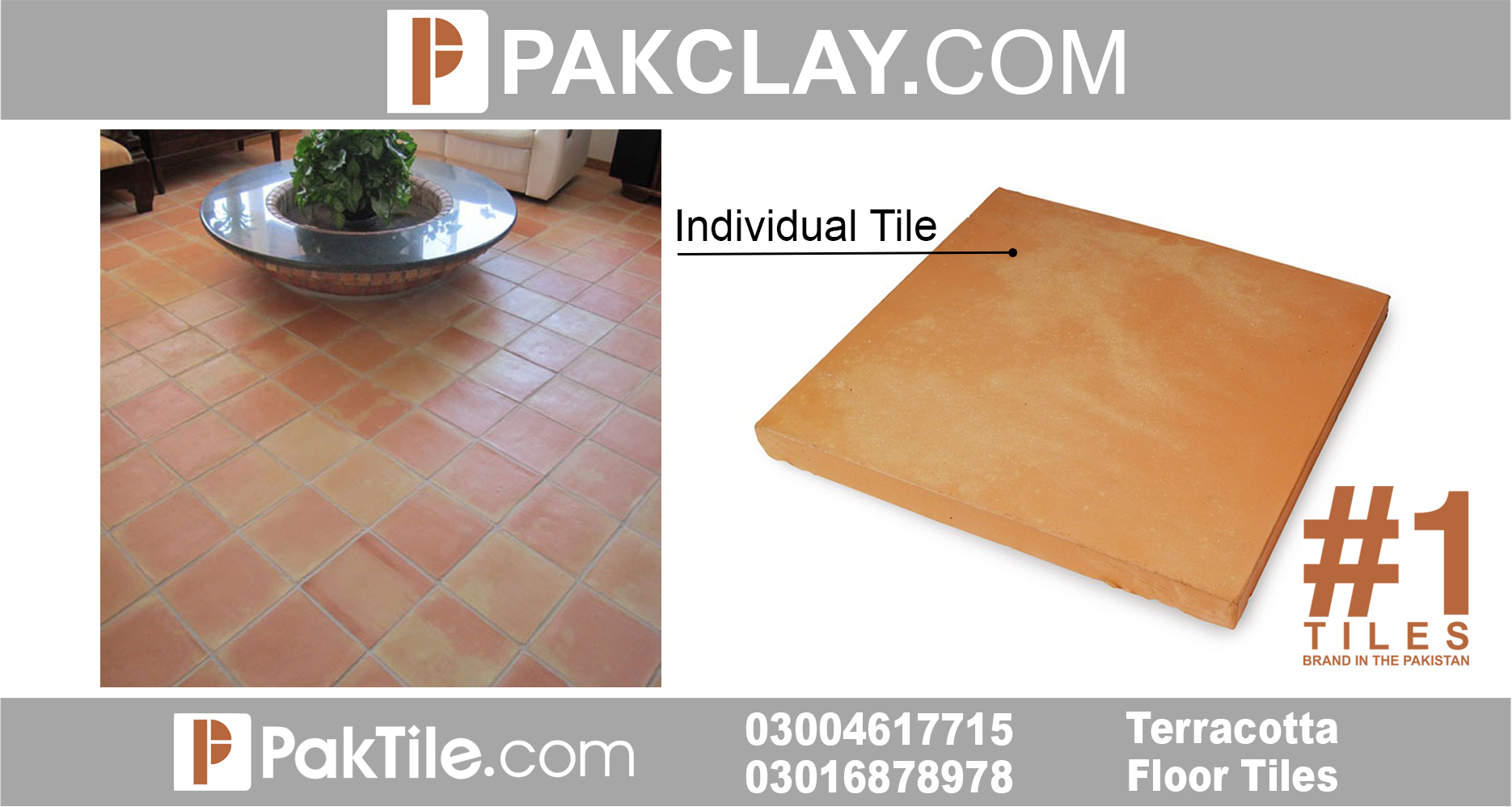 Terracotta Floor Tiles Price in Lahore