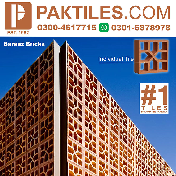 Terracotta Clay Jali Hollow Bricks Pakistan