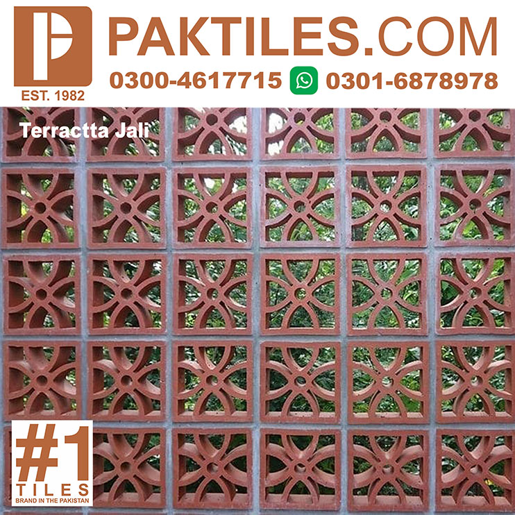 8 No Mdf Jali this is Terracotta clay jali design in pakistan