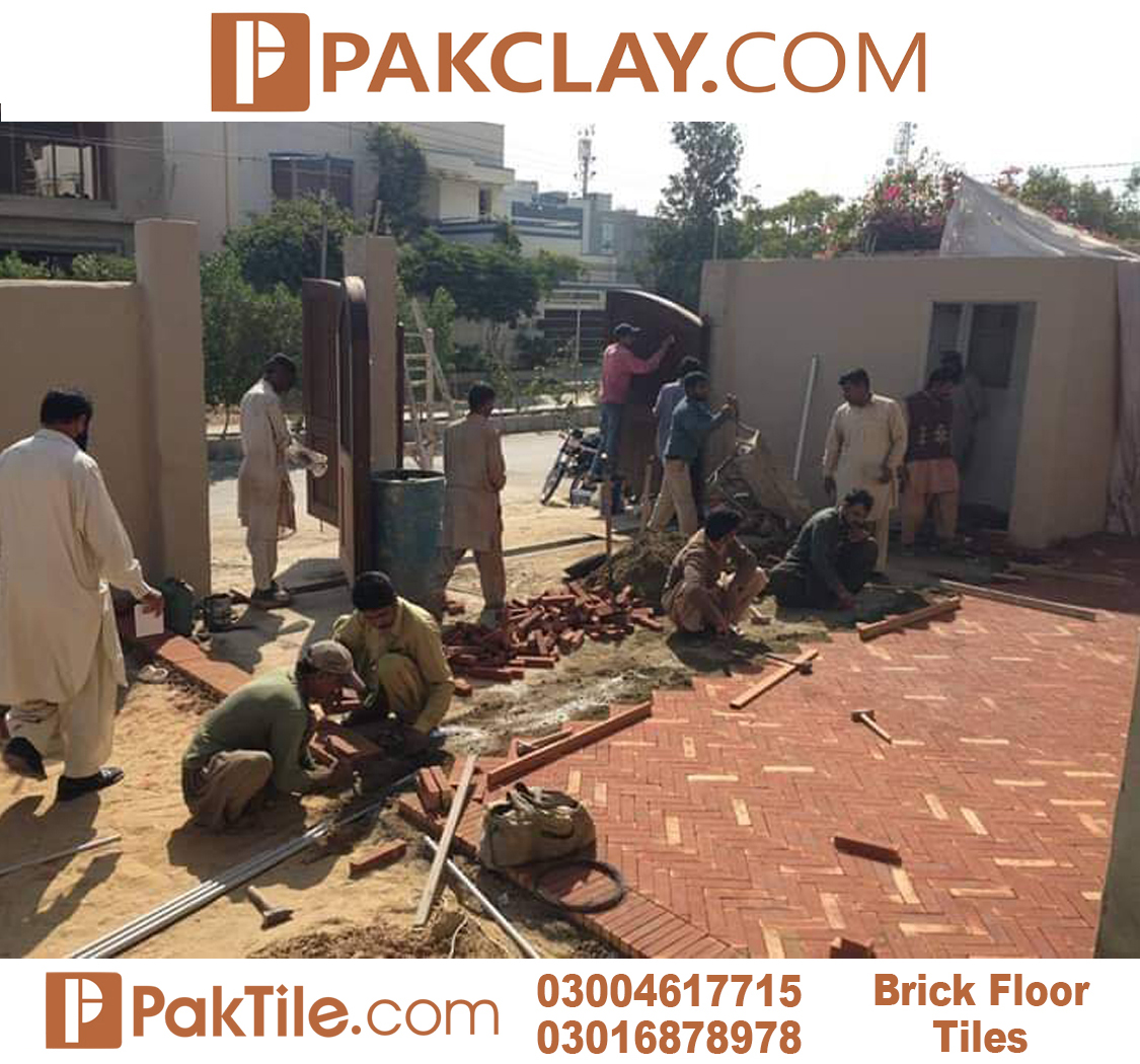 Gutka floor tile installation price in pakistan