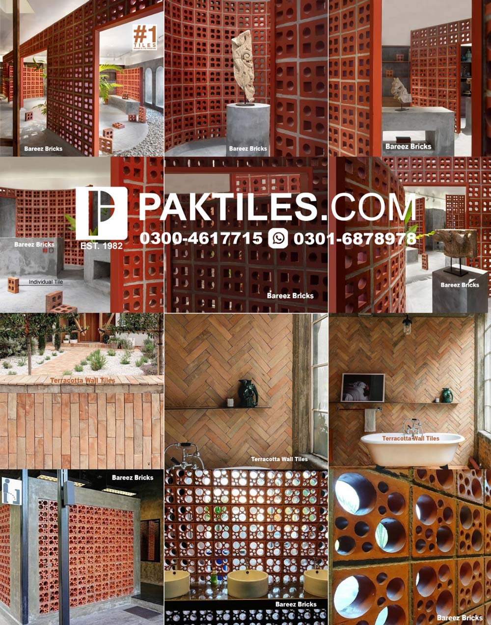 Terracotta Tiles in Ghotki