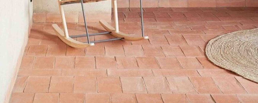 Terracotta tiles texture