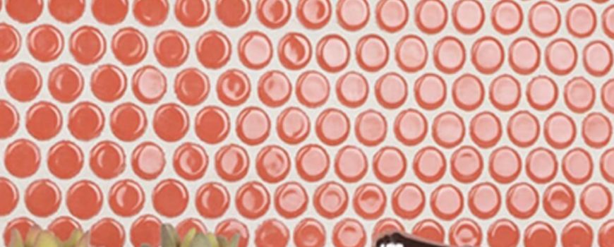Pak Clay Orange Color Mosaic Tiles Price