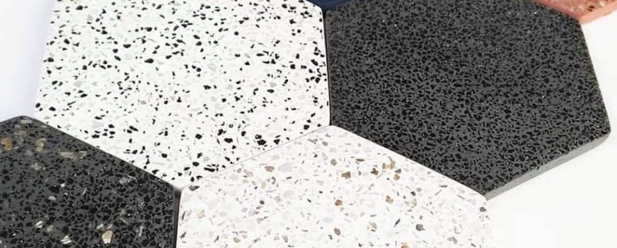 Hexagon terrazzo floor tiles price