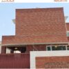 Red Gutka Bricks Wall Tiles Design