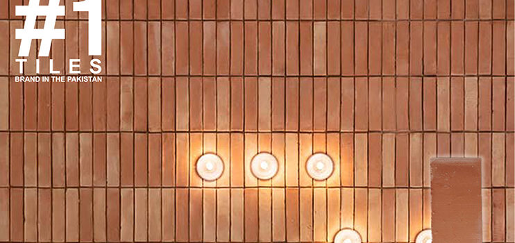 1 Natural Red Bricks Wall Gutka Tiles In Nawabshah